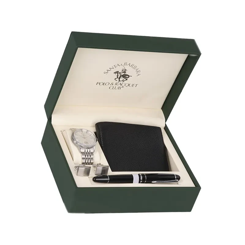 Santa Barbara Polo & Racquet Club Men's Gift Set- SB.1.10615-1